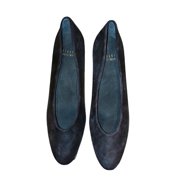 Stuart Weitzman Chic Pumps Heels Suede Size 7.5 - Picture 1 of 5